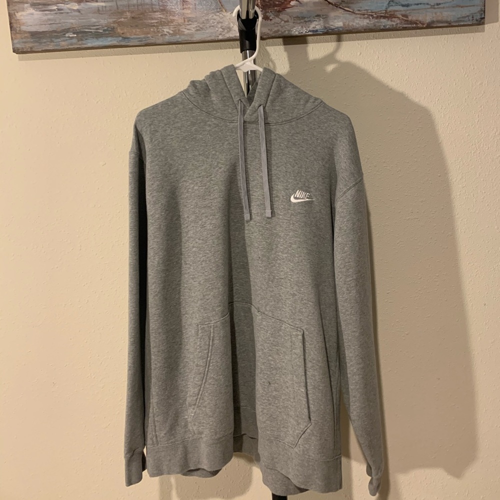 Grey men’s Nike hoodie XXL